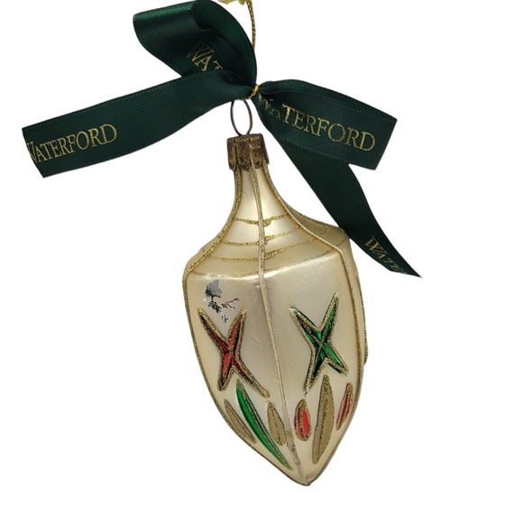 Waterford Ltd Series Nostalgic Collection Ornament Diamond Cut Cone - Picture 5 of 8